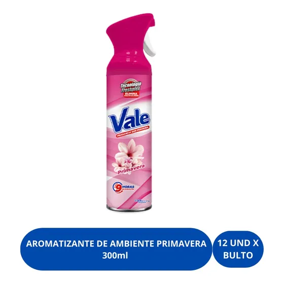 Aromatizante De Ambientes Primavera 300ml 1x12