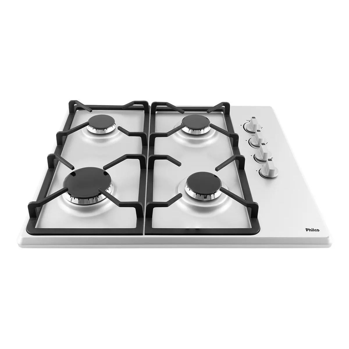 Cooktop 4 bocas a gas automatico inox Philco PCT04i