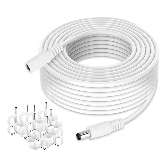 Cable Cámara Seguridad Extensor Universal 5 Metros 12v