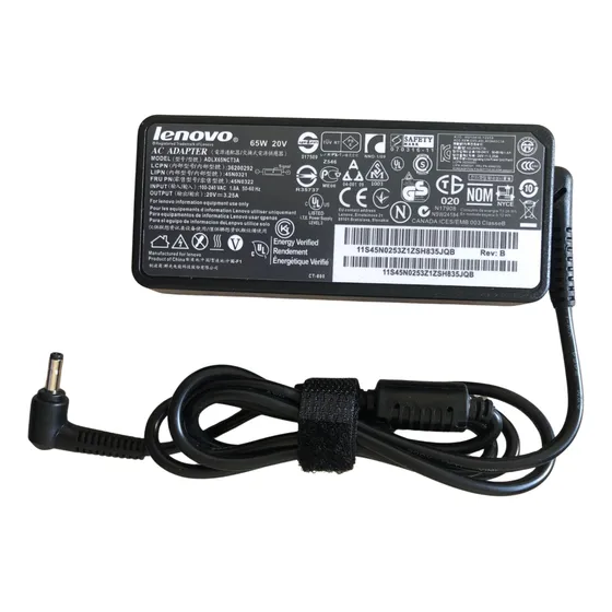 Cargador Lenovo 65w Adlx65nct3a 20v 3.25a 4.0x1.7mm Ideapad