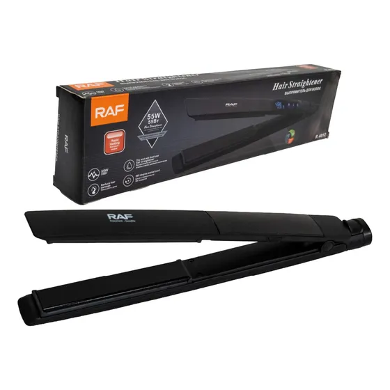 Plancha Planchita De Pelo Raf R4012 55w 360o Display Digital