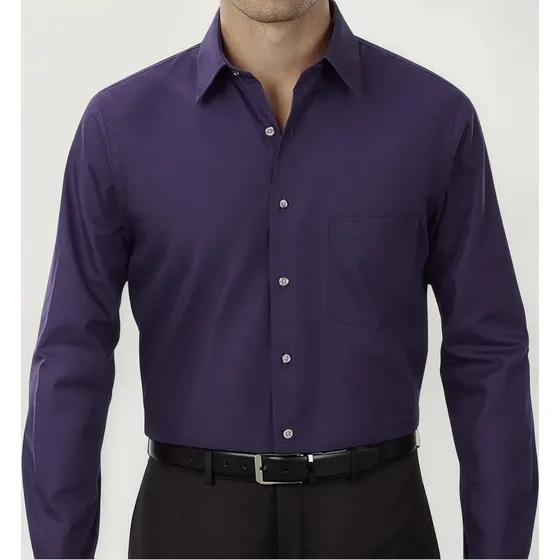 Camisa Hombre Violeta