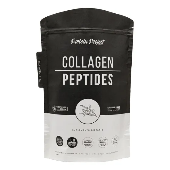 Collagen Peptides Protein Project X 908 Gr - Sabor Vainilla