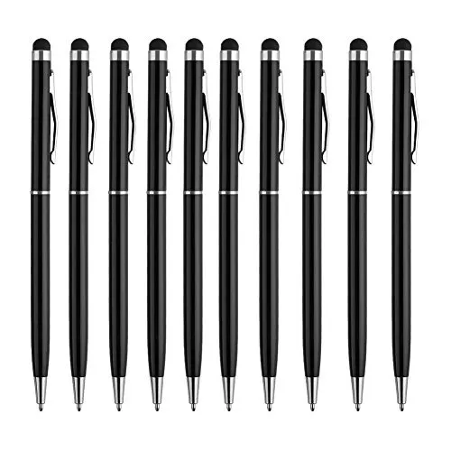 Stylus Pen, Urophylla 10pcs Universal 2 En 1 Bolígrafos Capa