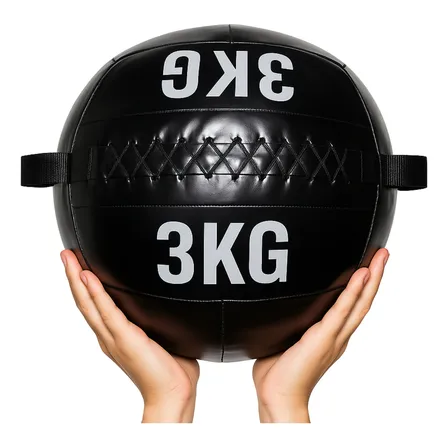 Balón Medicinal Ecocuero 3 Kg Para Entrenamientos Fitness