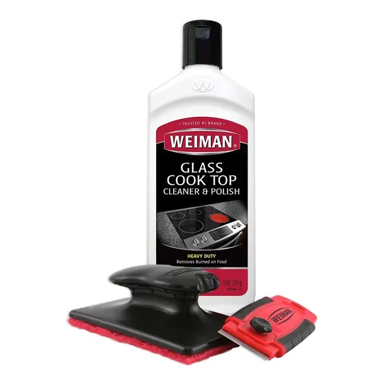 Kit Limpiador De Cocinas Vitroceramicas 283g 10oz Weiman 