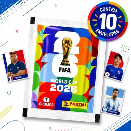 Kit 70 Figurinhas Copa Do Mundo 2026 Panini Oficial Copa Do Mundo 2026 Fifa Copa Do Mundo