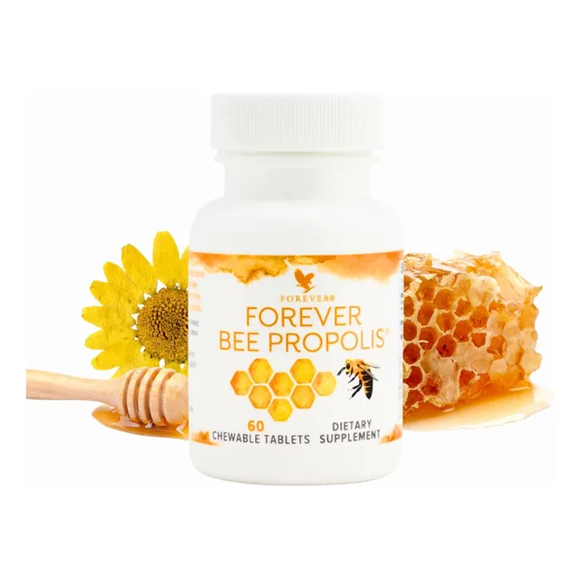 Forever Bee Propóleo Abeja Refuerza Defensas 60u Masticable