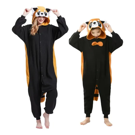 Pijama Disfraz Polar Adultos Niños Entero Kigurumi Animales