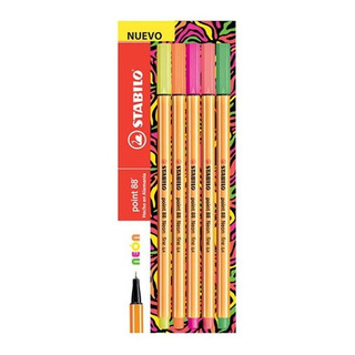 Stabilo Point 88 Neon Con 5 Stabilo Point 88 Neon Con 5