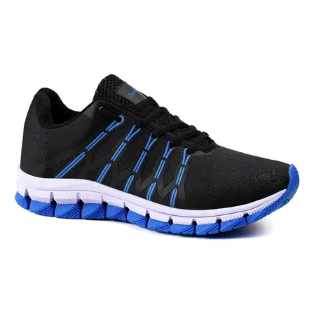 Tênis Masculino Olymp Olimp Space Caminhada Barato Promoção Azul 42