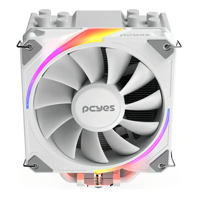 Pcyes Frost Pulse Argb Cooler Para Processador White Ghost