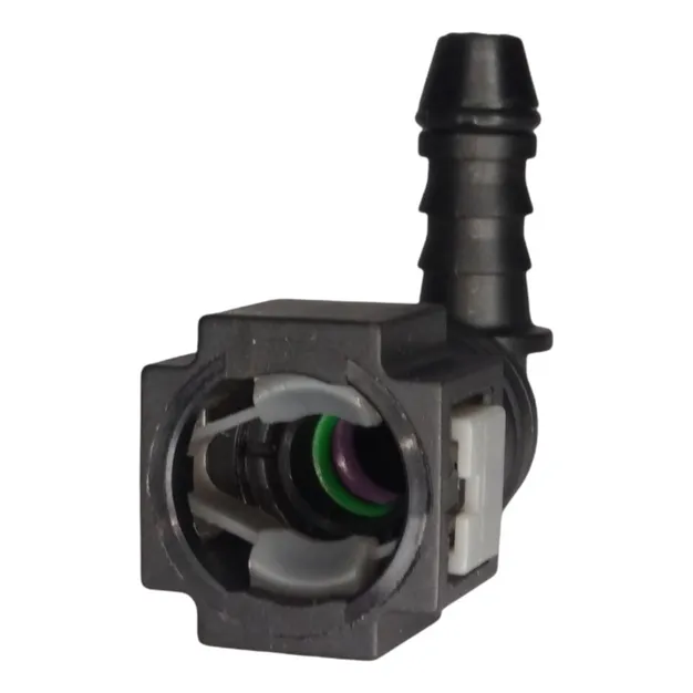 Conector Manguera De Gasolina Acople Curvo