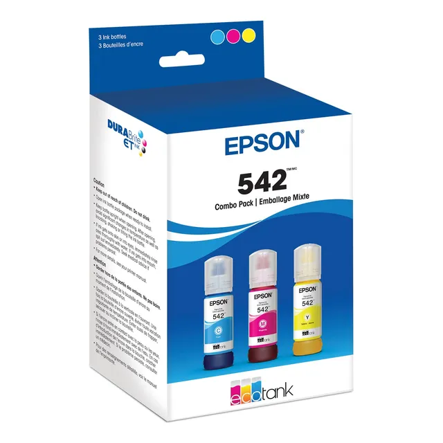 Conjunto De Tintas Epson 542 Ecotank Ultra Capacidad De