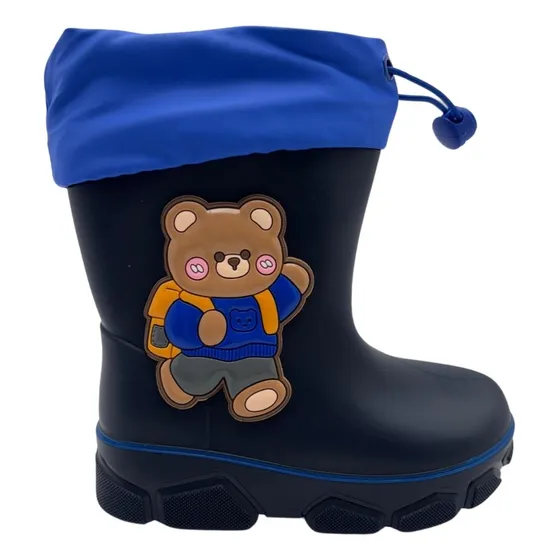 Bota Calzado De Lluvia De Goma Para Niño