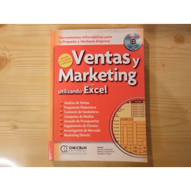 Ventas Y Marketing Utilizando Excel - Mariano Sabatino