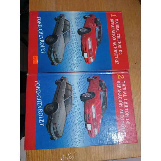 Manual Chilton De Reparación Automotriz 1 Y 2 - Ford C.