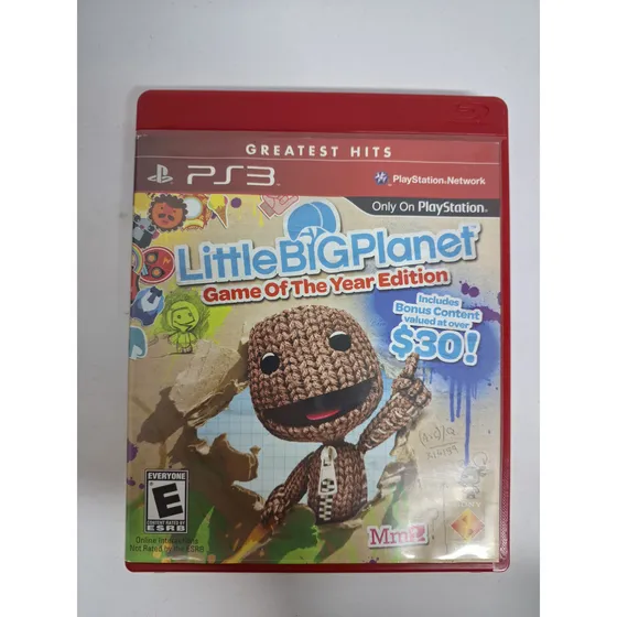 Little Big Planet Ps3 Mídia Física Completo Com Manual