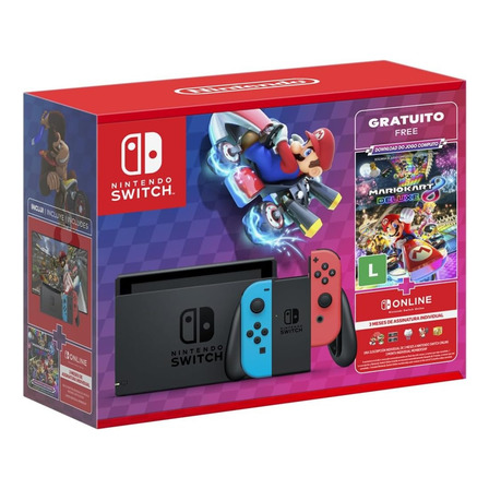 Nintendo Switch 32gb Commario Kart 8 Deluxe Nintendo Switch 32gb Commario Kart 8 Deluxe