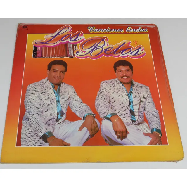 Los Betos Canciones Lindas Vallenato Lp Vinilo Acetato 1986