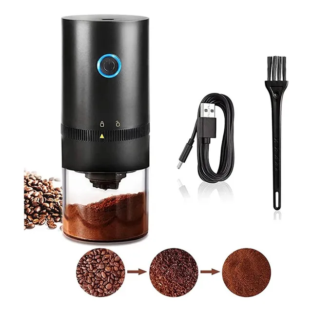 Máquina De Moagem De Café Elétrica Profissional