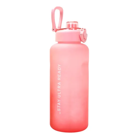 Botella Deportiva Skora 1500ml Con Pico Y Manija 37378 Color Rosa