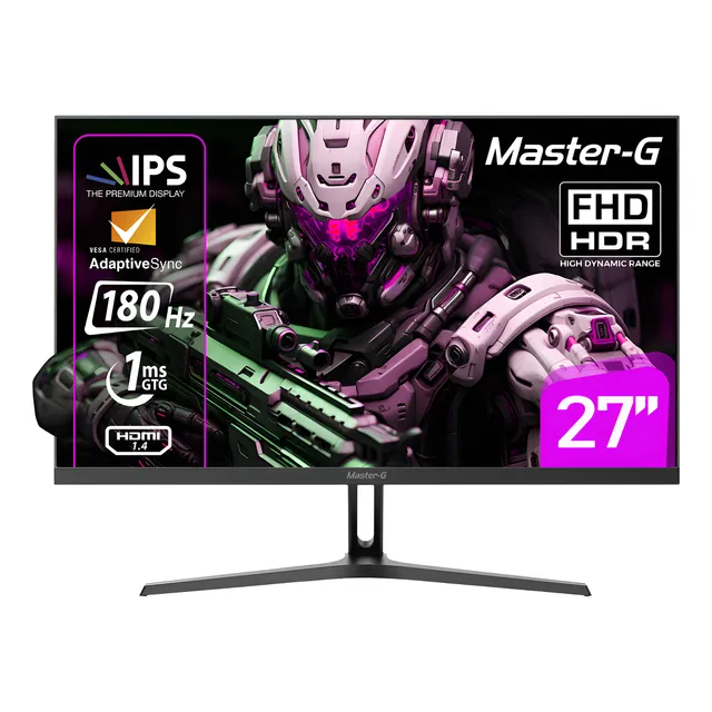 Monitor Gamer 27 Fhd Ips Hdr 180hz 1ms Mgmg2740p Master-g
