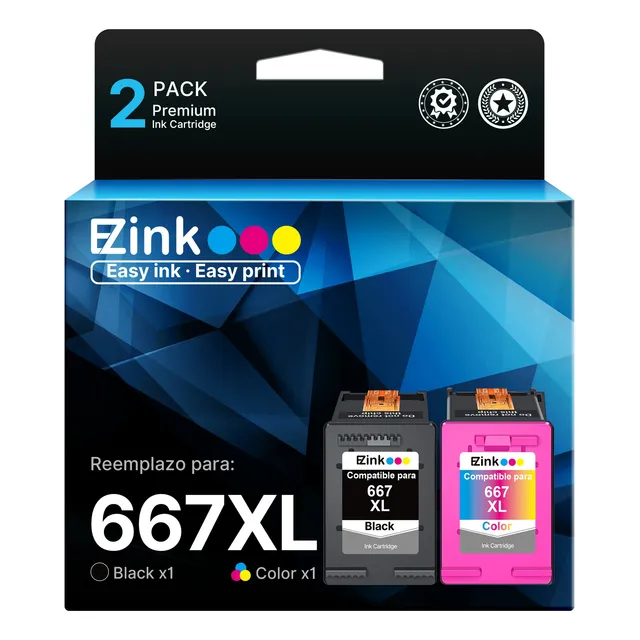 E-z Ink Tinta Para 667xl Para Hp667xl Para Hp 1216 1275 6475