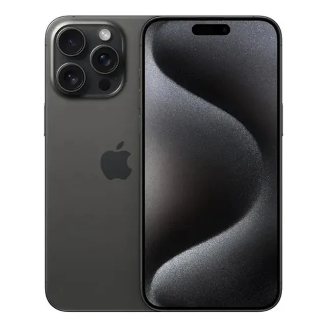 Apple iPhone 15 Pro Max, Doble Sim, Titanio Negro 256 G