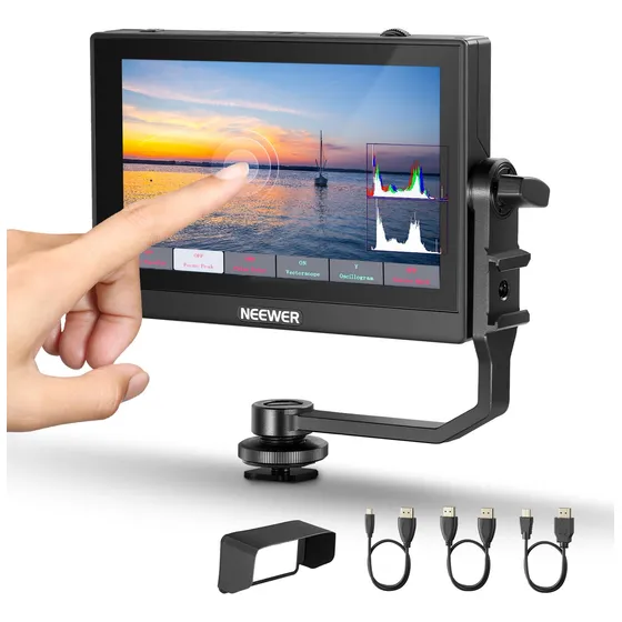 Monitor De Campo Con Cámara Neewer F500 5.5 Pulgadas Hdr Tou