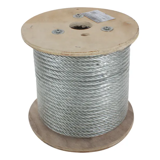 Cable Acero Galvanizado 3/8  7x19 100mt