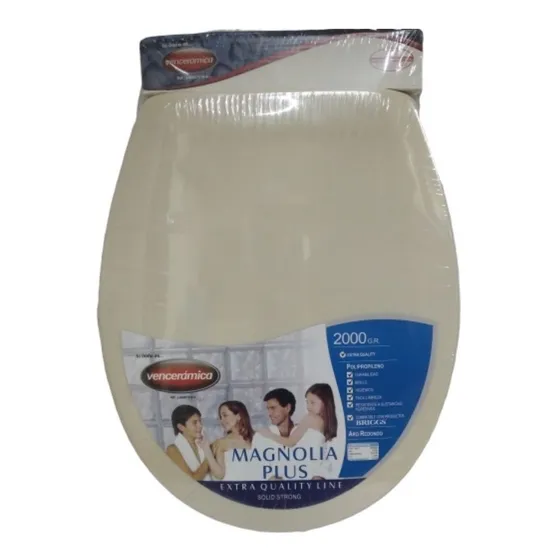 Asiento Magnolia Bone (beig) Para Sanitario Venceramica
