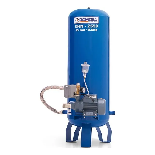 Bomba De Agua 1/2 Hp Hidroneumatico Kit Pulmon 95 Litros