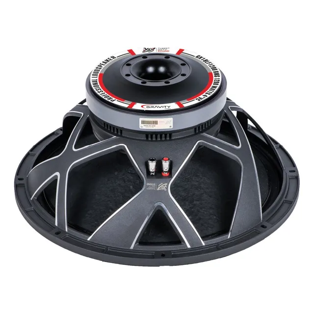 Bocina 360 Three Sixty Sound Gx18lf1200 18 Pul 1200w Rms Color Negro