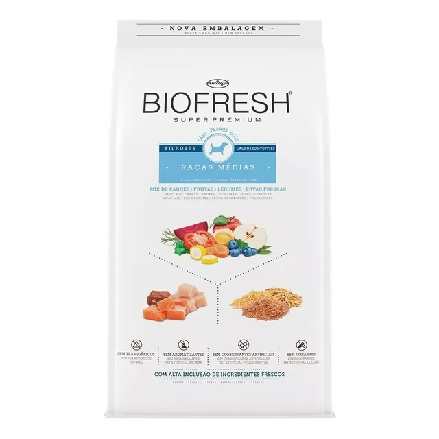 Biofresh Cachorro Raza Media 15 Kg Con Regalos