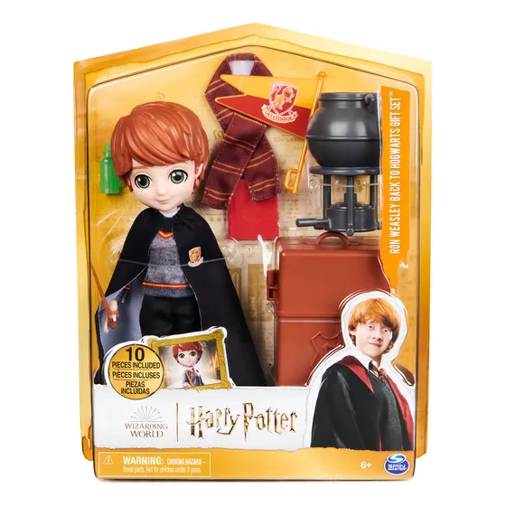 Muñeco Ron Weasley Wizarding World 20 Cm Con Accesorios
