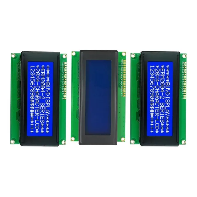 3 Piezas Display Lcd 20x4 Pantalla Fondo Azul 2004 Arduino