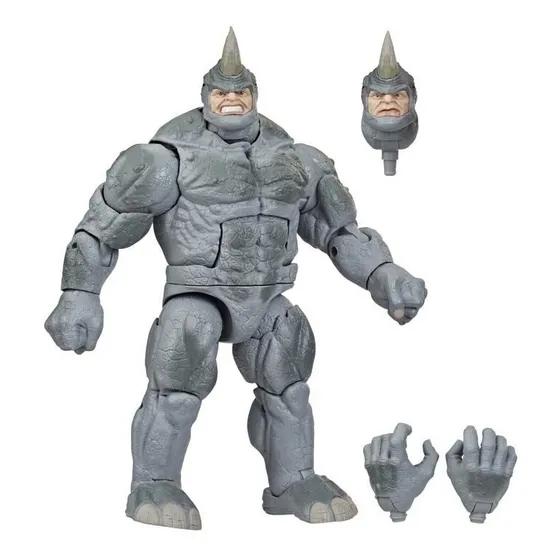 Rino Spider-man Marvel Legends Retro Rhino Hasbro Spiderman