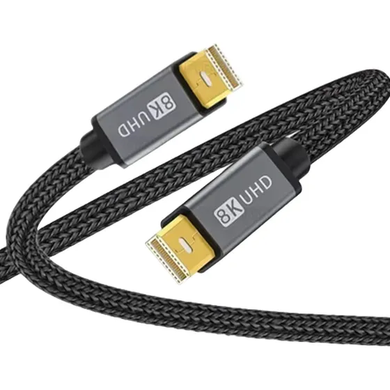 Cable Minidisplayport 8k1.4compatible Thunderbolt 2 Macpc 3