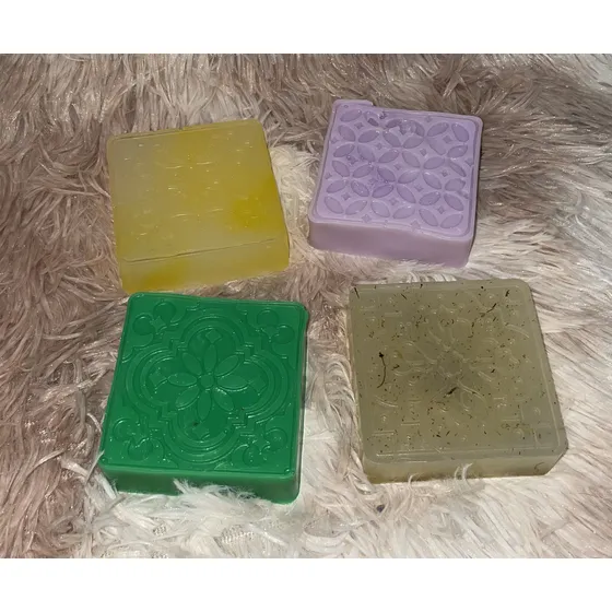 Jabones Artesanales De 100g - Pack 4 Unidades