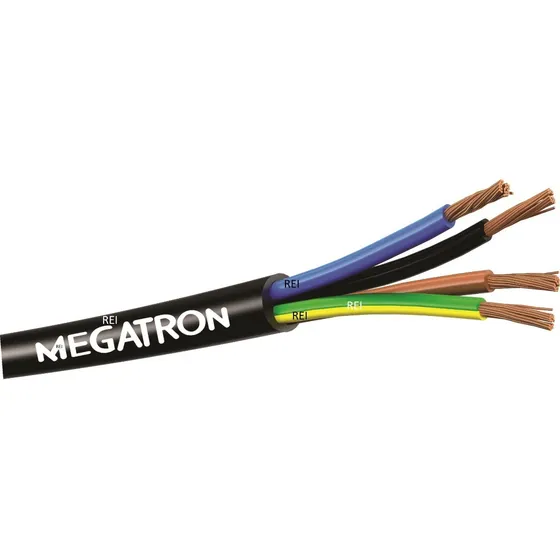 Cabo Pp Flexivel 4 Vias Capa Dupla Cobre Puro 4mm  20 Mts