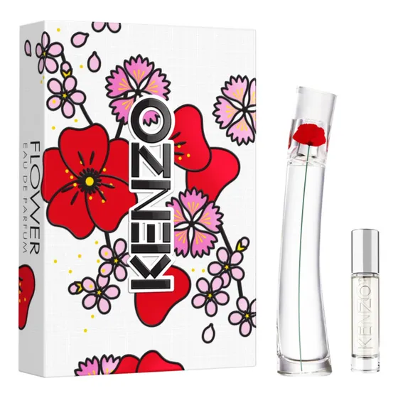 Conjunto Flower By Kenzo Edp 50ml + Caneta 10ml - Presente Dia Das Mães