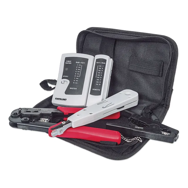 Kit De Herramientas Intellinet 780070 Para Red Con Estuche