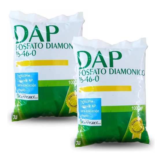Dap Abono Fertilizante Desarrollo Plantas Fosfato X 2 Kg
