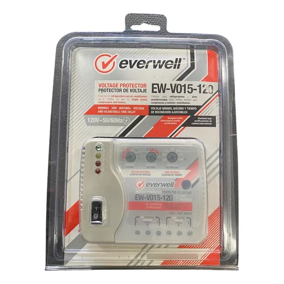 Protector Aire Acondicionado Everwell 110v 220v Nuevo