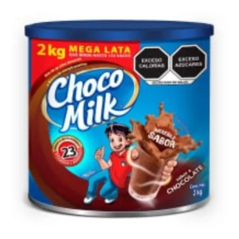 Chocomilk Sabor Chocolate En Polvo Lata 2 Kg