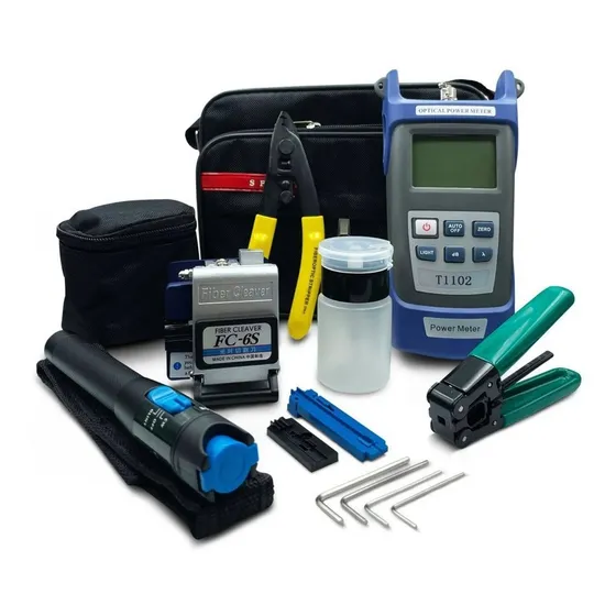 Kit Ftth De Instalacion Fibra Optica Wireplus Incluye Bolso