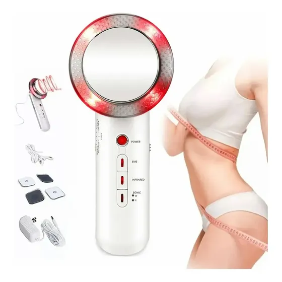 Masajeador Ultrasónica De Cavitación 3 En 1, Ems Terapia De Luz Infrarroja, Ultrasonido Fisioterapia Máquina Dispositivo Eléctrico,masajeador Multifuncional Para Rostro Mano Brazo Cuello Pie Cuerpomas | Cuotas sin interés