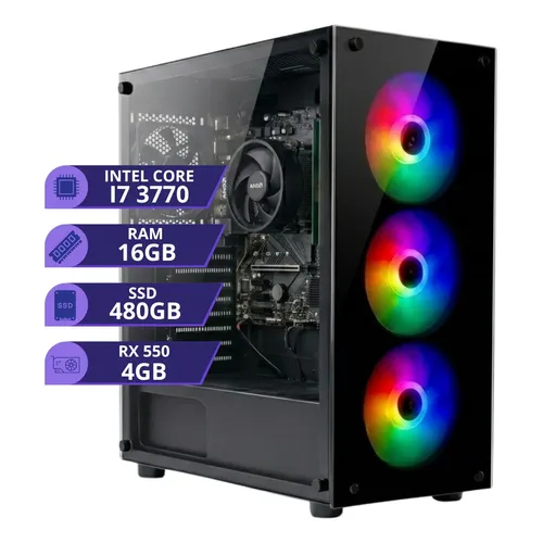Pc Gamer Asus Intel Core I5 10400f 16gb Gtx 1050ti Ssd 960gb