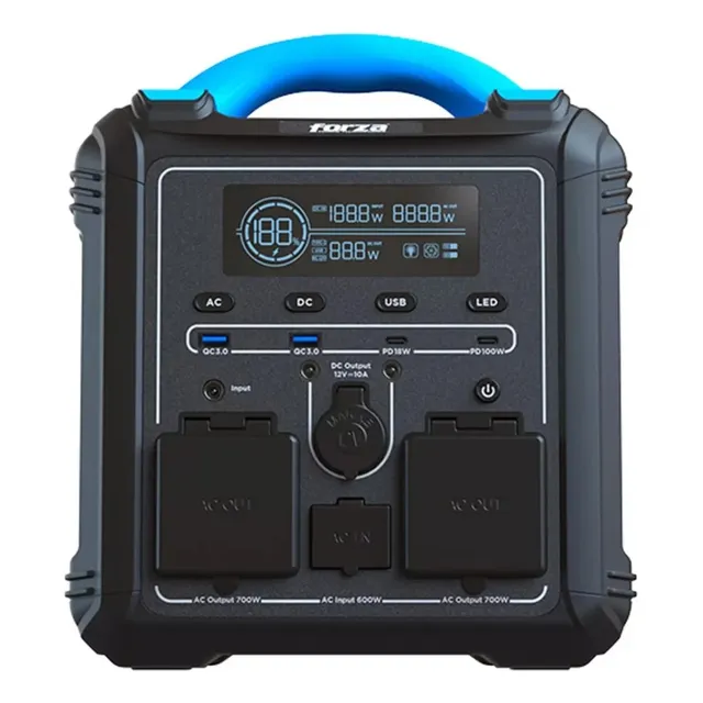 Generador Electrico Portatil Forza Titan 700w 110v Po4 E